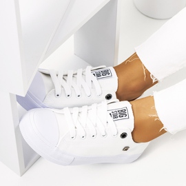 Deportivas blancas de mujer Big Star AA274010 blanco 2 Deportivas blancas de mujer Big Star AA274010 blanco 2