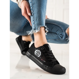 Zapatillas de mujer Big Star JJ274A256 negro 4