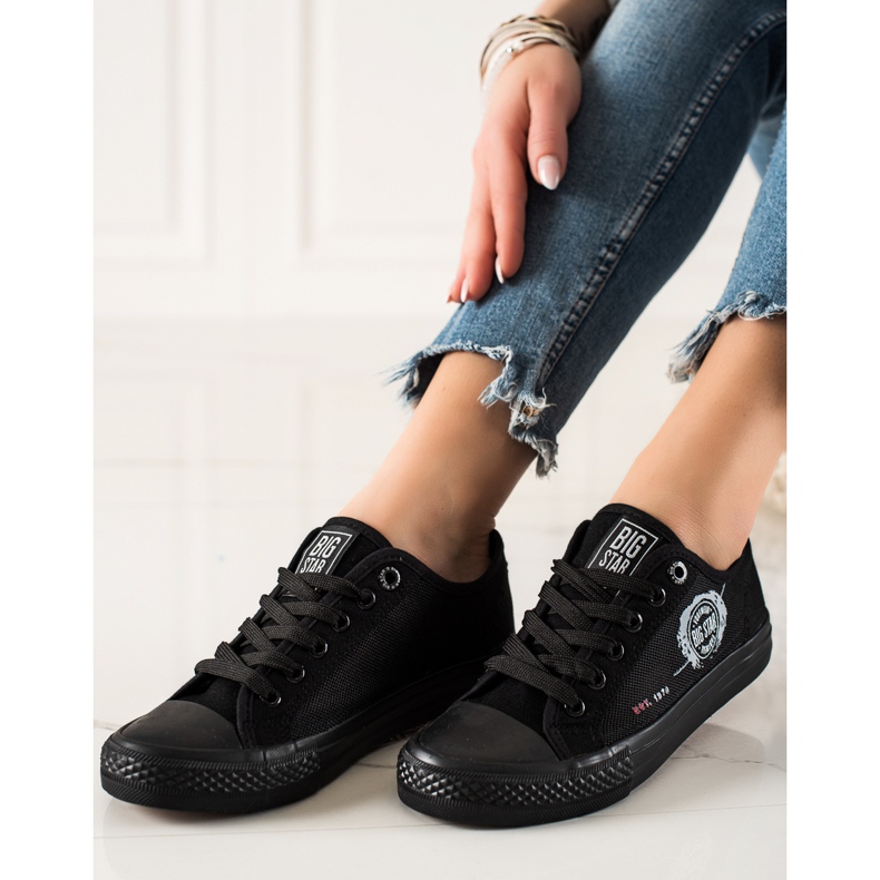 Zapatillas de mujer Big Star JJ274A256 negro 2
