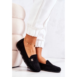 PS1 Mocasines de ante negros para mujer Madelyn 7