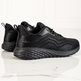 DK Zapatillas negras de hombre negro 3
