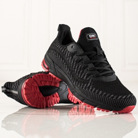 DK Zapatos deportivos cómodos para hombres. negro gris 1 DK Zapatos deportivos cómodos para hombres. negro gris 1