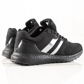 DK Zapatos deportivos de hombre con correas. negro 1