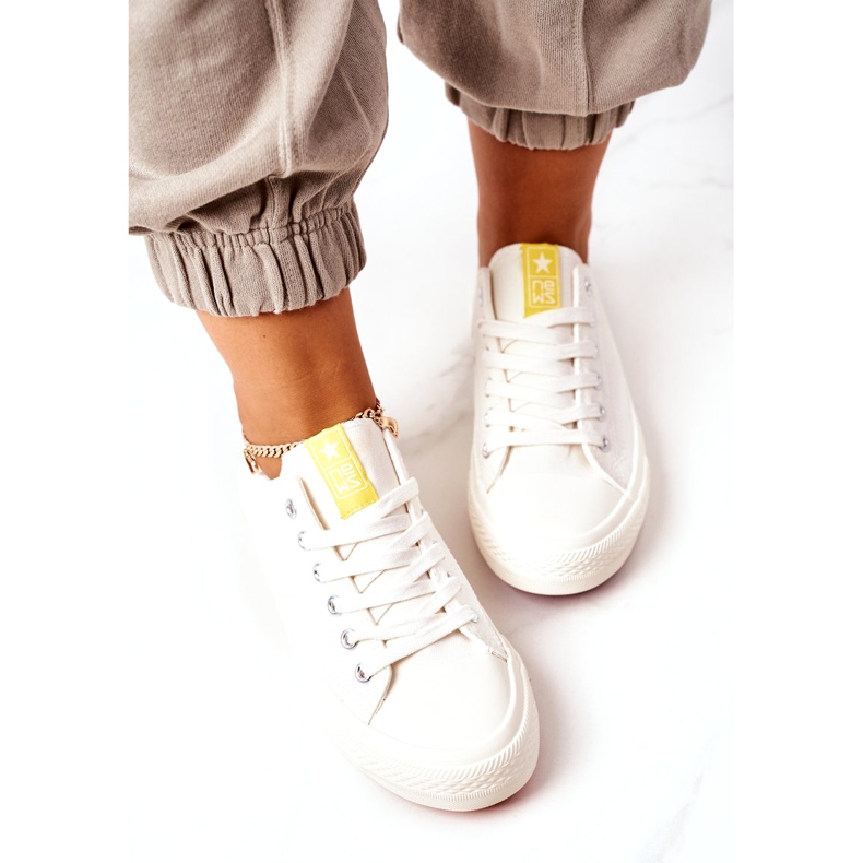 NEWS Zapatos deportivos Classic Ecoma que cambian de color para mujer blanco multicolor 5