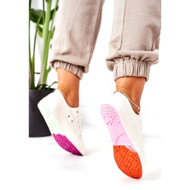 NEWS Zapatos deportivos Classic Ecoma que cambian de color para mujer blanco multicolor 4