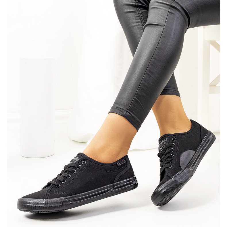 Zapatillas de mujer Big Star Negras JJ274066 negro 1