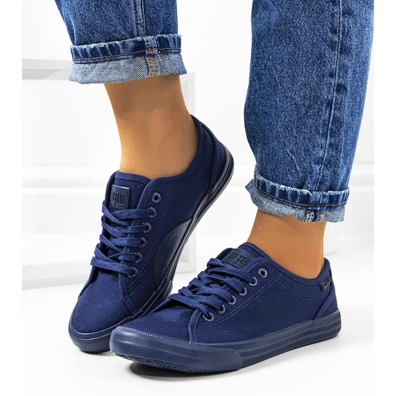 Deportivas mujer Big Star azul marino JJ274067 2