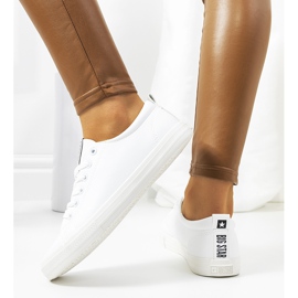 Deportivas blancas de mujer Big Star JJ274311 blanco 2 Deportivas blancas de mujer Big Star JJ274311 blanco 2