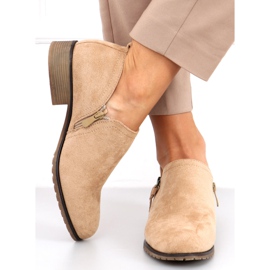 Zapatos mujer Erna Caqui beige 2