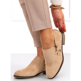 Zapatos mujer Erna Caqui beige 3