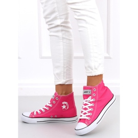 Zapatillas tobilleras de Ingi Fushia rosado 4