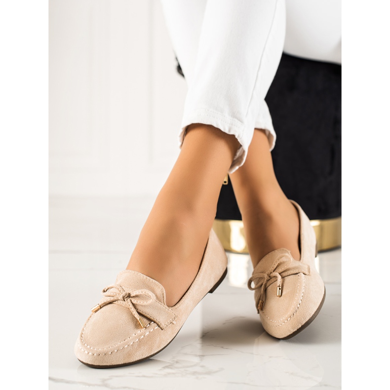 TRENDI Mocasín Beige Lazo 2 TRENDI Mocasín Beige Lazo 2