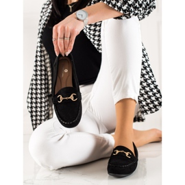 TRENDI Mocasines Cómodos Con Adorno negro 2