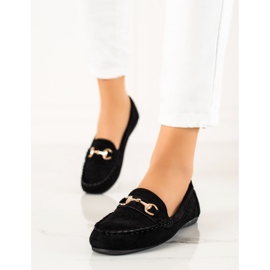 TRENDI Mocasines Cómodos Con Adorno negro 4