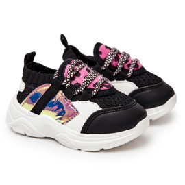 FRROCK Zapatillas deportivas negras Velma para niños negro 6