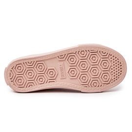 Deportivas Piel Big Star JJ374022 Nude rosado 2