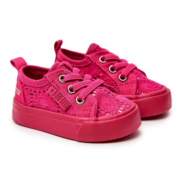 Deportivas Caladas Big Star JJ374015 Rosa rosado 2