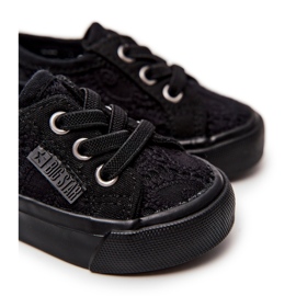 Negro Calado Big Star JJ374019 Sneakers 4