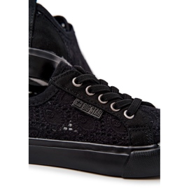 Negro Calado Big Star JJ374011 Sneakers 4