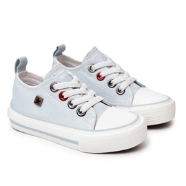 Zapatillas Infantiles Clásicas Bajas Big Star HH374094 Azul 8