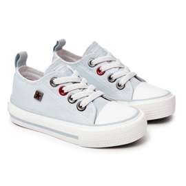 Zapatillas Infantiles Clásicas Bajas Big Star HH374094 Azul 5