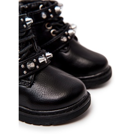FR1 Botas Infantiles Abrigadas Con Piel Negra Flossie negro 10