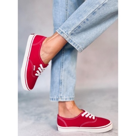 Zapatillas de mujer Aura Red rojo 2