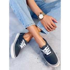 Deportivas de mujer Aura DK.GRAY gris 4