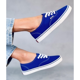 Deportivas de mujer Aura Azul 1