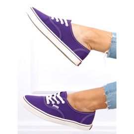 Deportivas de mujer Aura Púrpura violeta 4