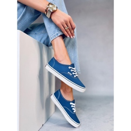 Deportivas de mujer Aura M.VERDE azul 2