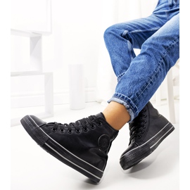 Zapatillas negras con aislamiento hasta el tobillo de Lade negro 1