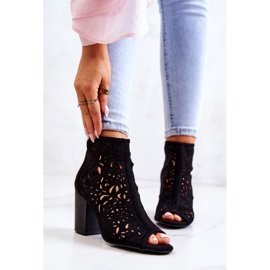 FB1 Botas caladas negras en un puesto de Bretaña negro 1 FB1 Botas caladas negras en un puesto de Bretaña negro 1