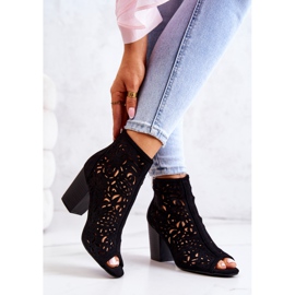 FB1 Botas caladas negras en un puesto de Bretaña negro 2 FB1 Botas caladas negras en un puesto de Bretaña negro 2