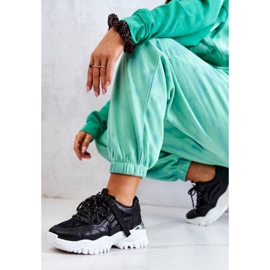 FB2 Zapatillas negras de tu estilo en una suela masiva negro 5