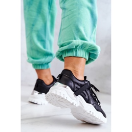 FB2 Zapatillas negras de tu estilo en una suela masiva negro 6