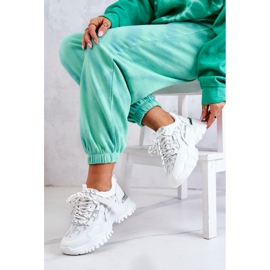 FB2 Zapatillas En Una Suela Masiva.Blanco Tu Estilo 4
