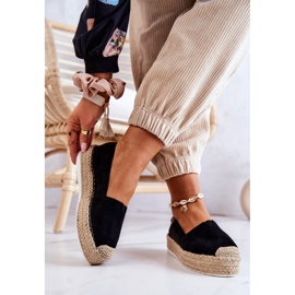 FB2 Alpargatas sin cordones de ante negro Lesley 2