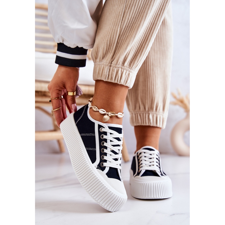 FB2 Zapatillas bajas en la plataforma Mischa negra negro 2