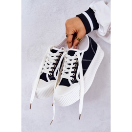 FB2 Zapatillas bajas en la plataforma Mischa negra negro 1