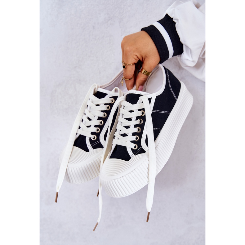 FB2 Zapatillas bajas en la plataforma Mischa negra negro 1