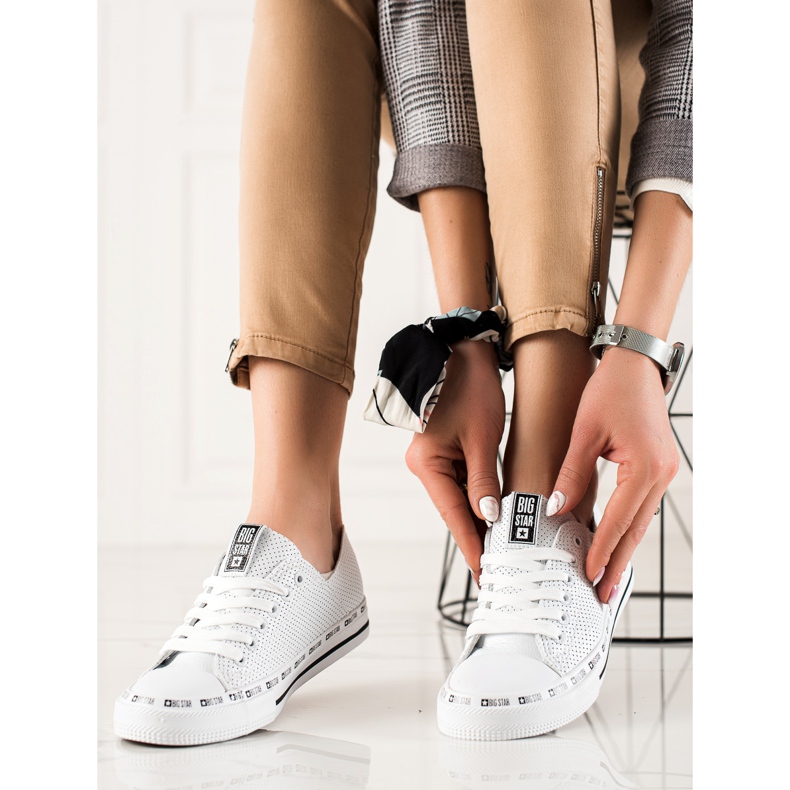 Zapatillas de mujer Big Star FF274024 blanco 2