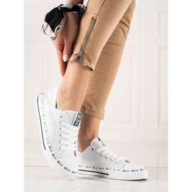 Zapatillas de mujer Big Star FF274024 blanco 6