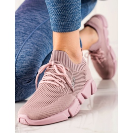 Zapatillas Mujer Big Star JJ274266 rosado 3