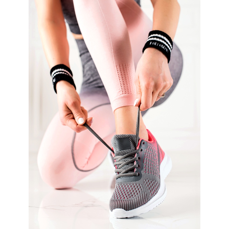 TRENDI Zapatillas deportivas gris 1