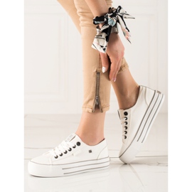 Zapatillas Big Star para mujer HH274052 blanco 1