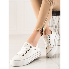 Zapatillas Big Star para mujer HH274052 blanco 3