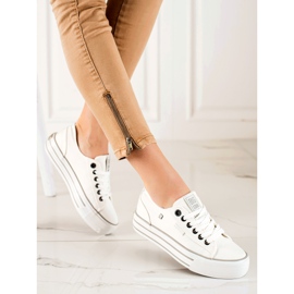Zapatillas Big Star para mujer HH274052 blanco 2