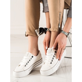 Zapatillas Big Star para mujer HH274052 blanco 4
