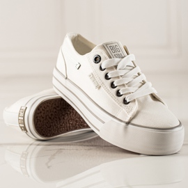 Zapatillas Big Star para mujer HH274052 blanco 5